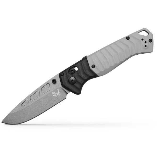 Benchmade 593GY-02 PSK 3.44" Gray Grivory Drop-Point Blade Knife