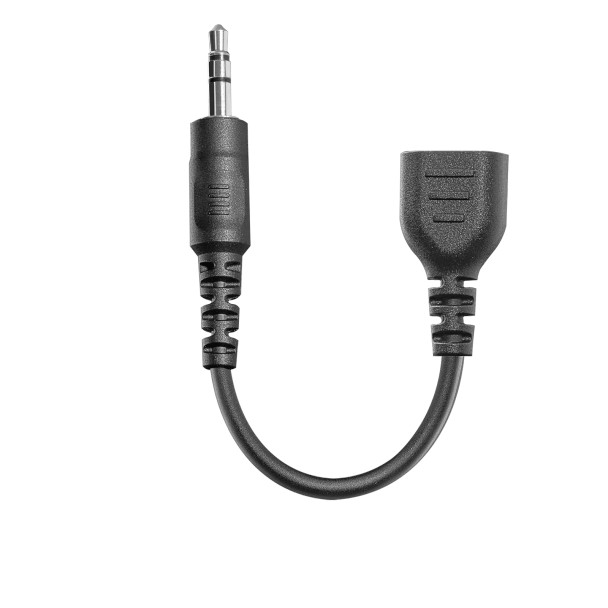 N-Ear Snaplock Female to 3.5mm Male Adapter