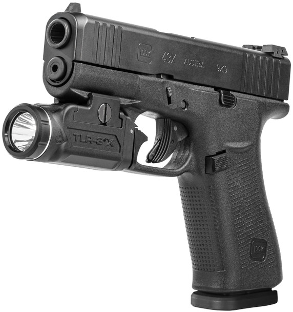 Streamlight 59103 TLR-3X USB Weapon Light for Glock and FN 500 Lumens
