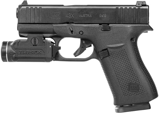 Streamlight 59101 TLR-3X USB Weapon Light for Universal 1913 Subcompact/Compact 500 Lumens