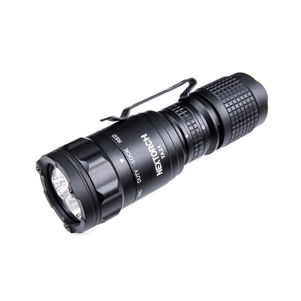 Nextorch TA21 Red & White Light Pocket Carry Flashlight Set