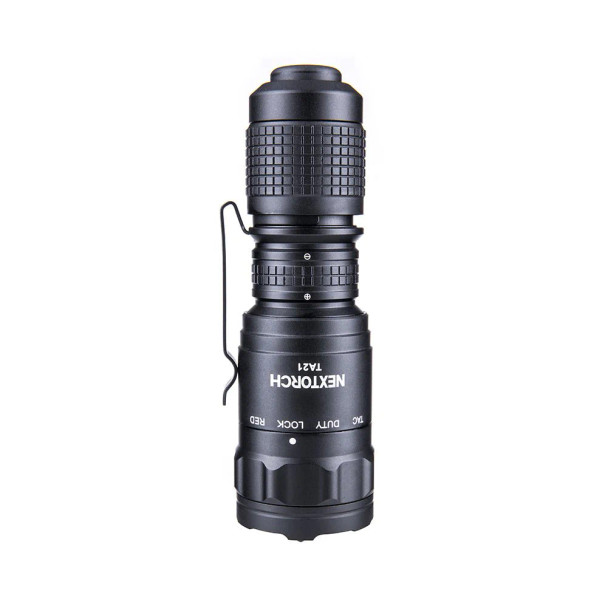 Nextorch TA21 Red & White Light Pocket Carry Flashlight Set