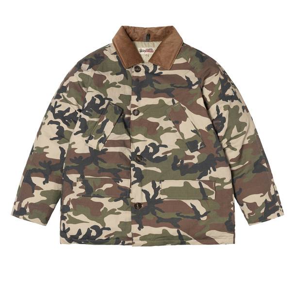 Stüssy x Denim Tears camouflage jacket