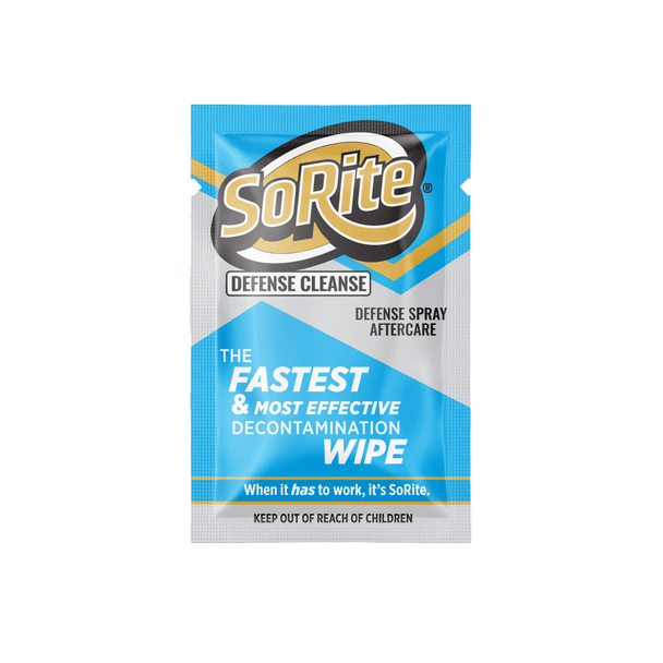 Sorite SRDC-TOW25 Defense Cleanse Towelettes Sachet Wipes Cleaning Solutions