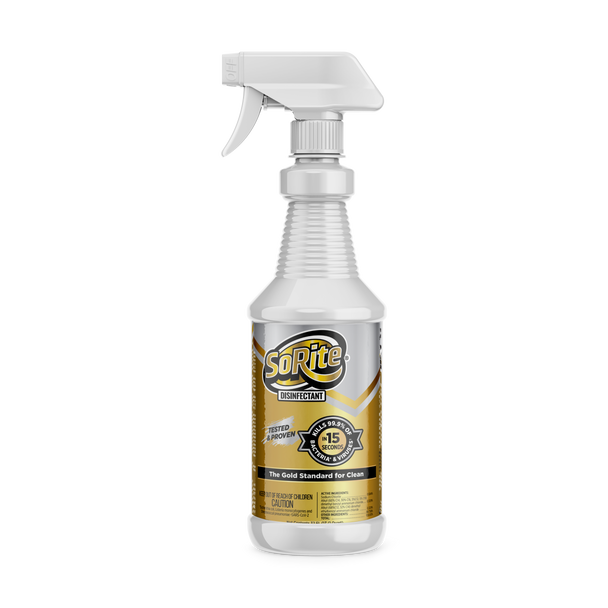 Sorite SR-32 Disinfectant 32 Oz Spray Bottle