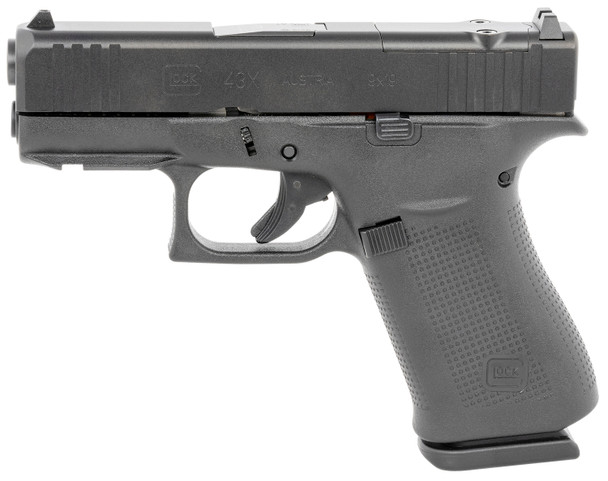 Glock PX4350201FRMOS G43X MOS 9mm Pistol 10-Round Magazines