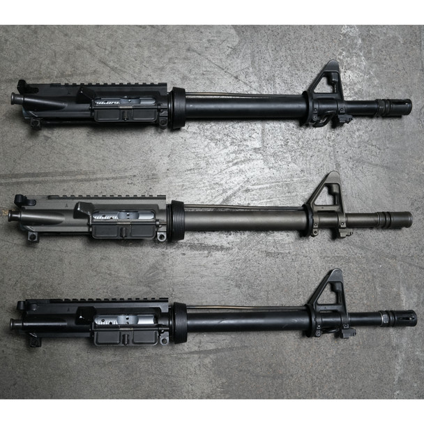 Lot of 3 pc, DPMS 11.5" Upper Receiver w/ Bolt Carrier, Police Trade