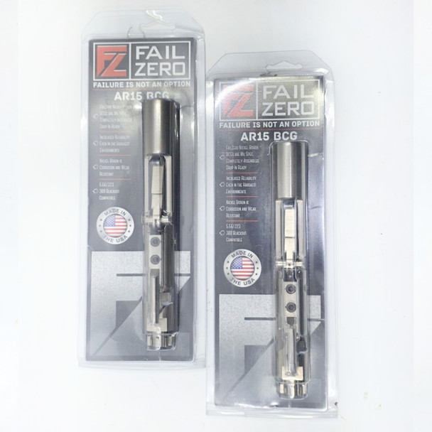 FailZero AR-15 Semi-Auto Bolt Carrier Group with Hammer, Lot of 2 pc, Open Box