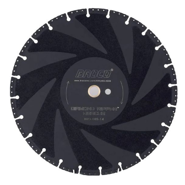 Broco Diamond Ripper Rescue Saw Blades 9"