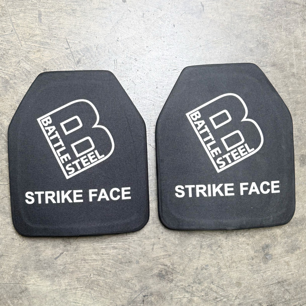 BattleSteel Level 4 10x12 Armor Plate Set (2 pcs), Police Trade