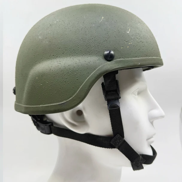 Ballistic Helmet Level IIIA, MICH/ECH BTE, OD Green, Police Trade