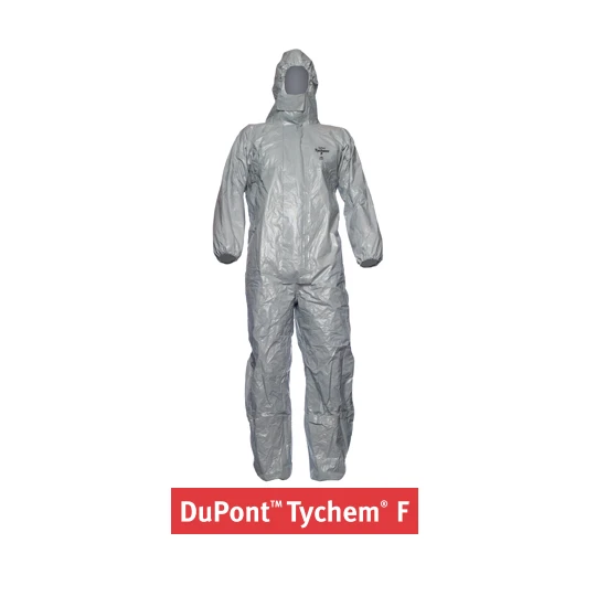 Dupont Tychem F Disposable Chemical Coverall, Police Trade