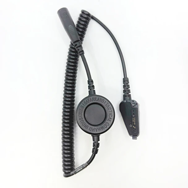 Safariland TCI 1174117 Tactical PTT Assembly, Motorola JEDI/XTS Series (DC-1848 | DC-1910), Police Trade