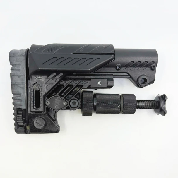 CAA Command Arms ARS Advanced Sniper Stock, AR15 M4 Carbine Adjustable Monopod, w/ Cheek Rest, New/Old Stock