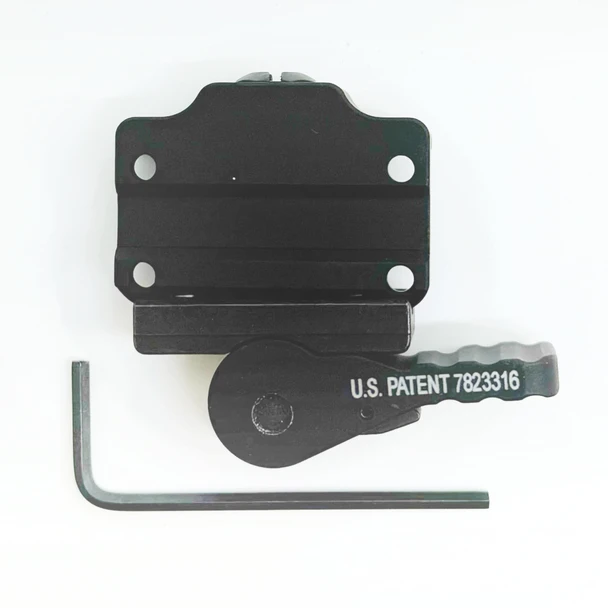 American Defense AD-MRO-L Tactical Mount – Low Profile Lever Mount for Trijicon MRO (AD-MRO-L TAC R), Open Box