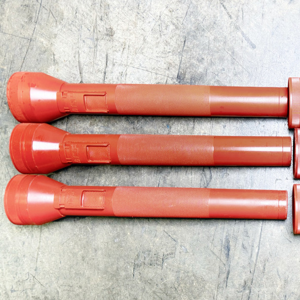 ASP Red Gun Series Training Flashlight, Law Enforcement & Military Training Tool, New/Old Stock