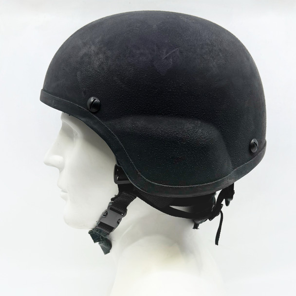 3M Ceradyne BA3A Ballistic Helmet, PASGT Cut, NIJ Level IIIA, Police Trade