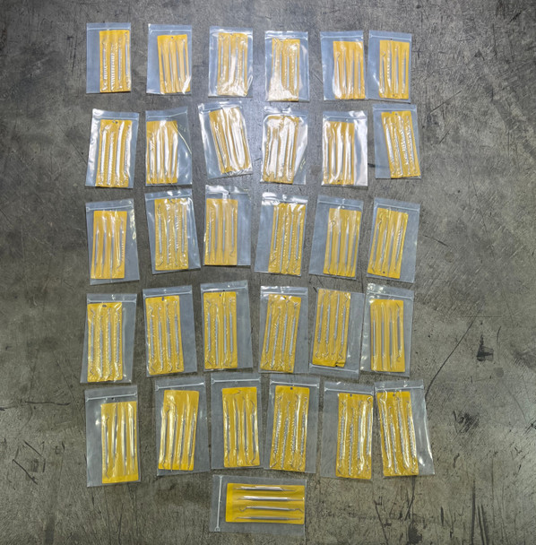 Lot of 31pc Dentistry Tools 4-Packs, New/Old Stock