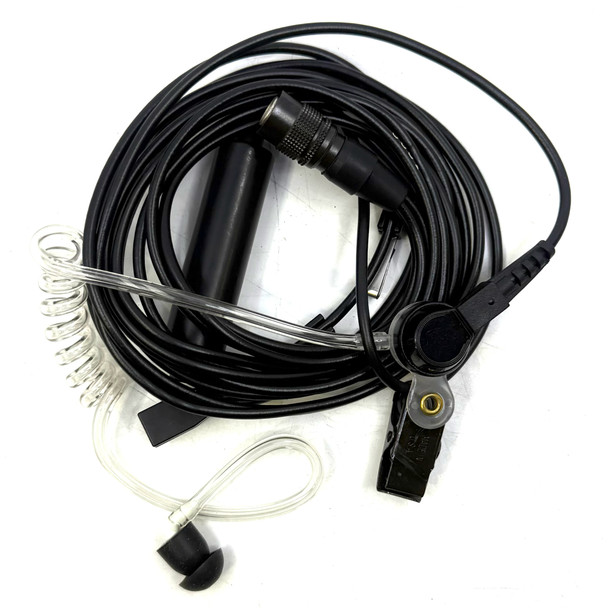 Pryme SPM-2305 Tactical 2-Wire Acoustic Tube Surveillance Kit, Never Issued, Police Trade
