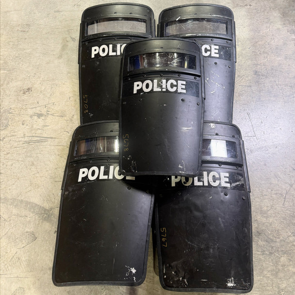 Authentic Police Riot Control Shield, NIJ Level IIIA, Police Trade