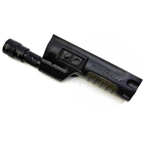 Surefire Polymer Shotgun Forend with Integrated Flashlight Mount and Dual Switches, Police Trade