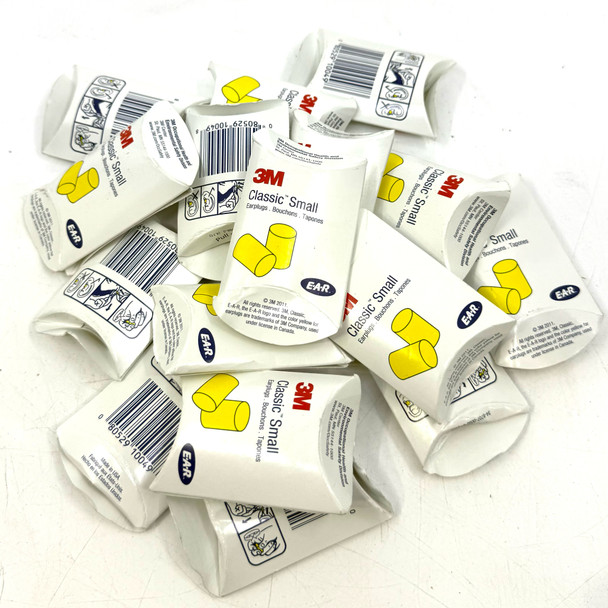 Lot of 16pcs 3M E-A-Rsoft Yellow Neons Foam Earplugs | Disposable Hearing Protection Ear Plugs | New/Old Stock