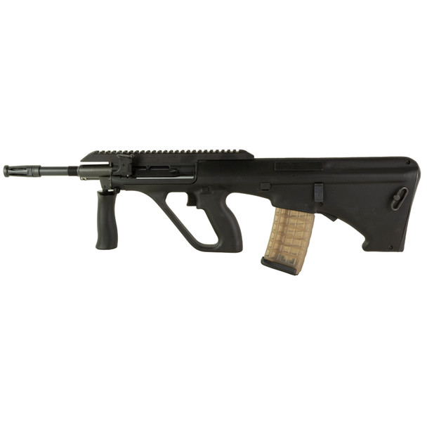 Steyr AUG A3 M2 Bullpup Rifle 5.56 NATO/.223 Rem, 16" Bbl, Extended Rail, Black, Includes 30-Round Waffle Magazine