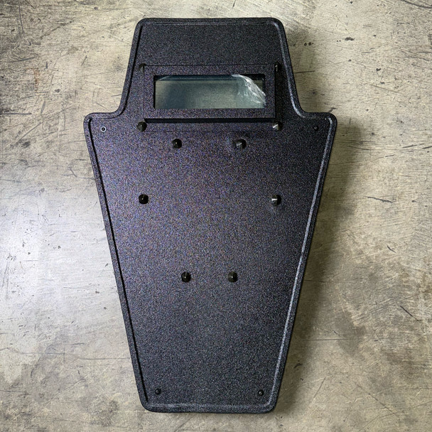 Battle Steel Level IIIA+ Ballistic Shield 30"x20", Lightweight Polyethylene Tactical Body Shield w/ Viewport