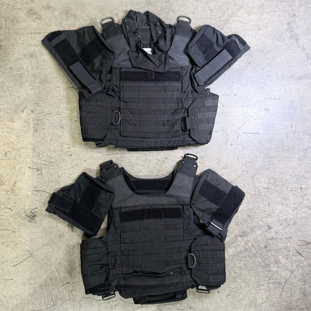 Point Blank Body Armor Tactical Carrier Vest, Tactical MOLLE Outer Shell, Police Trade