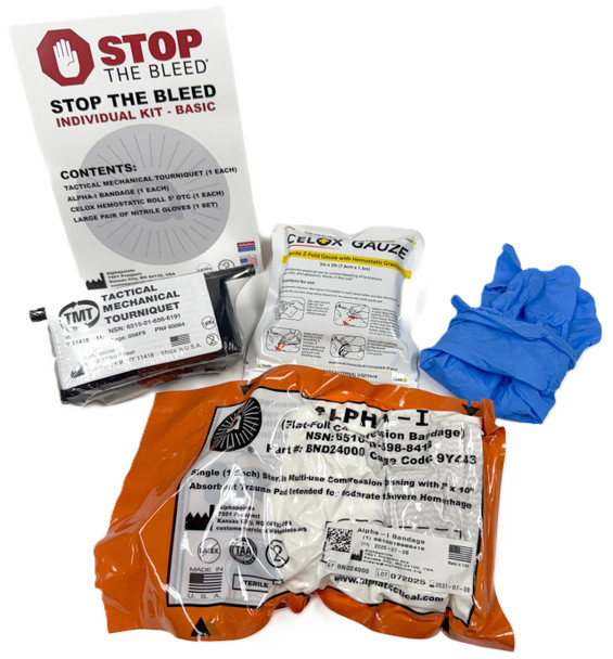 Alphapointe Stop the Bleed Kit