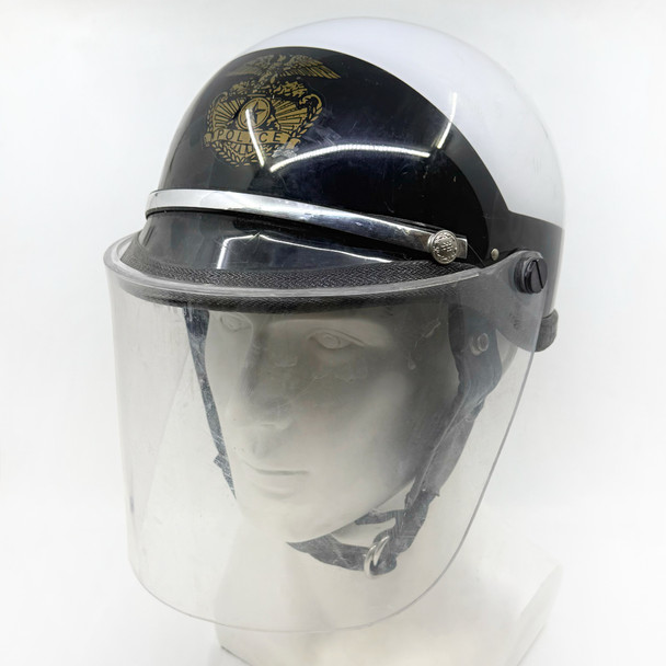 Vintage Premier Crown Corp Police Motorcycle (Motor Officer) Helmet, Police Trade