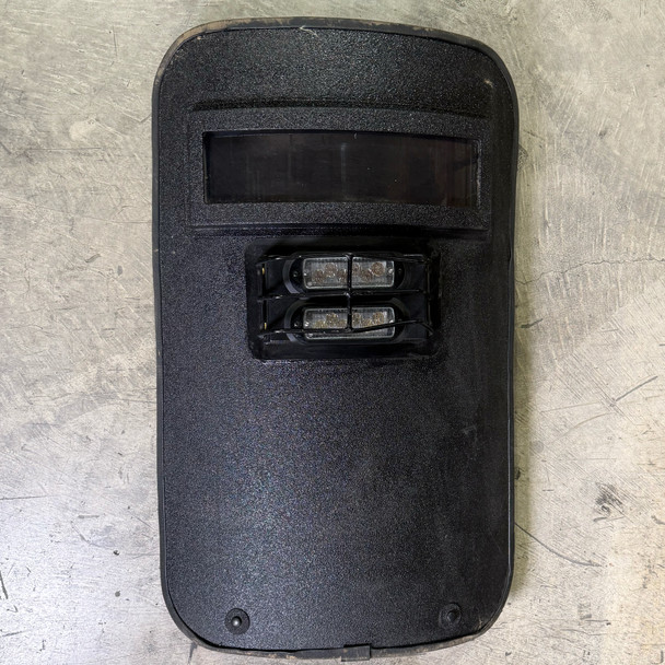 Diamondback Tactical DBT IIIA-190 Ballistic Shield, NIJ IIIA, w/ Integrated LED Strobe Light, Police Trade