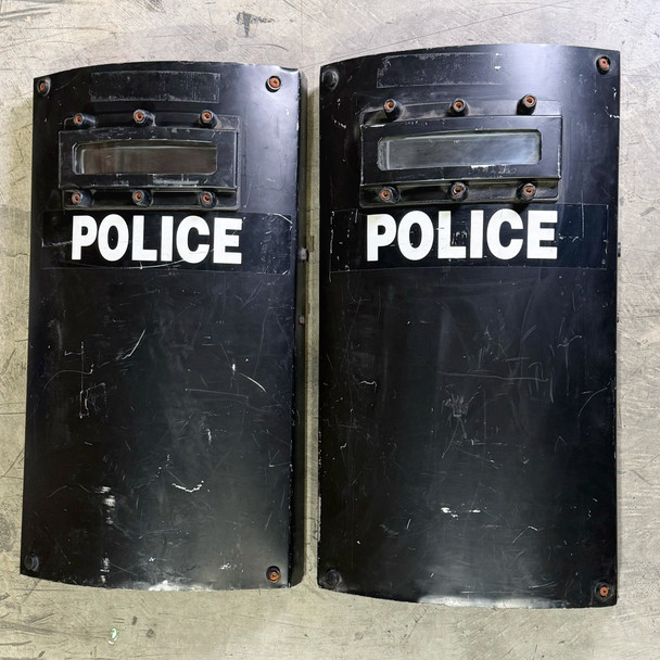 ProTech 1936P Level III Police Shield, NATO Tactical Ballistic Riot Shield with Viewport, Police Trade