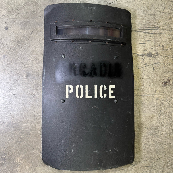 ProTech Model 2237 Police Ballistic Shield, NIJ IIIA Tactical Riot Shield w/ Viewport, Police Trade