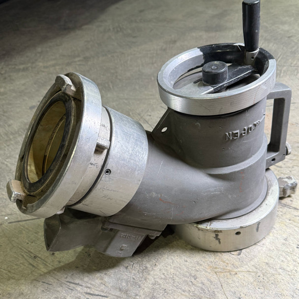Snap-Tite 5" Piston Intake Valve (PIV), Fire Apparatus Pump Intake, Fire Department Trade