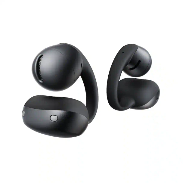 Shokz OpenDots Air Black Open-Ear Clip-On Earbuds