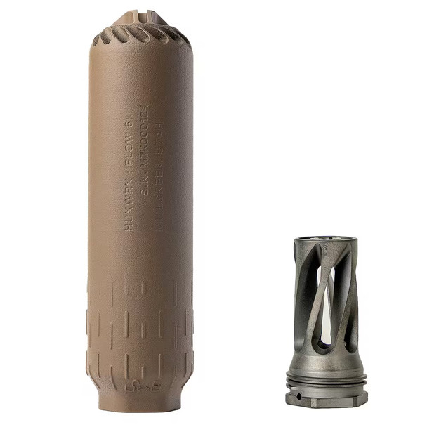HUXWRX FLOW 6K with Flash Hider 5/8x24, FDE