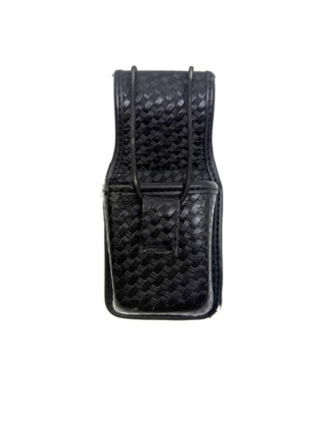 Bianchi AccuMold Elite Basketweave Police Radio Holder Duty Belt Pouch, Police Trade