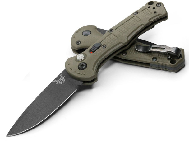 Benchmade 9570BK-1 Mini Claymore Ranger Green Grivory Knife