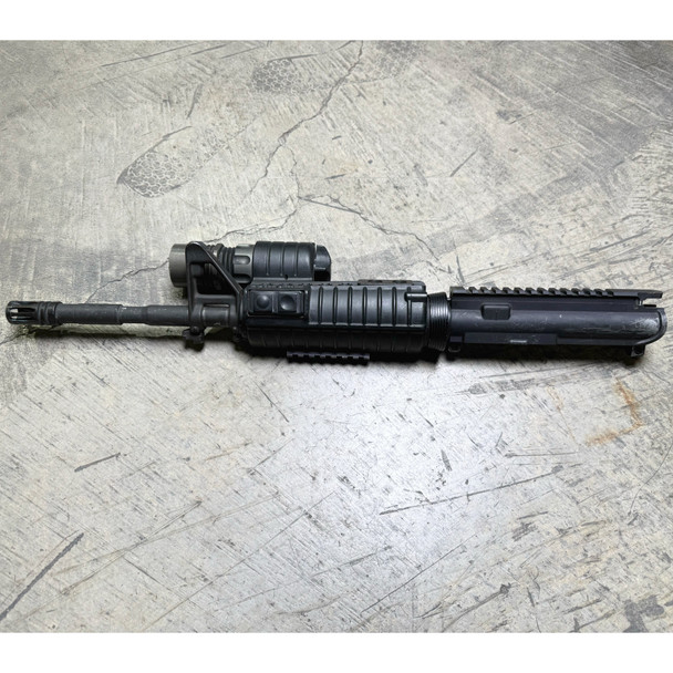 Colt M4 14.5" Complete Upper Receiver Assembly w/ SureFire M500 Handguard & Muzzle Device - No BCG or Charging Handle, Police Trades