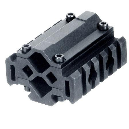 UTG Leapers Universal Tri-Rail Barrel Mount, New/Old