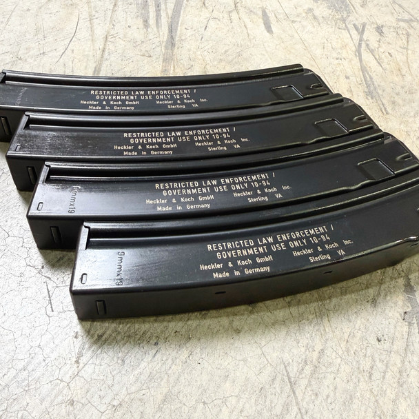 Heckler & Koch MP5 30-Round 9x19 Steel Magazine, Police Trade