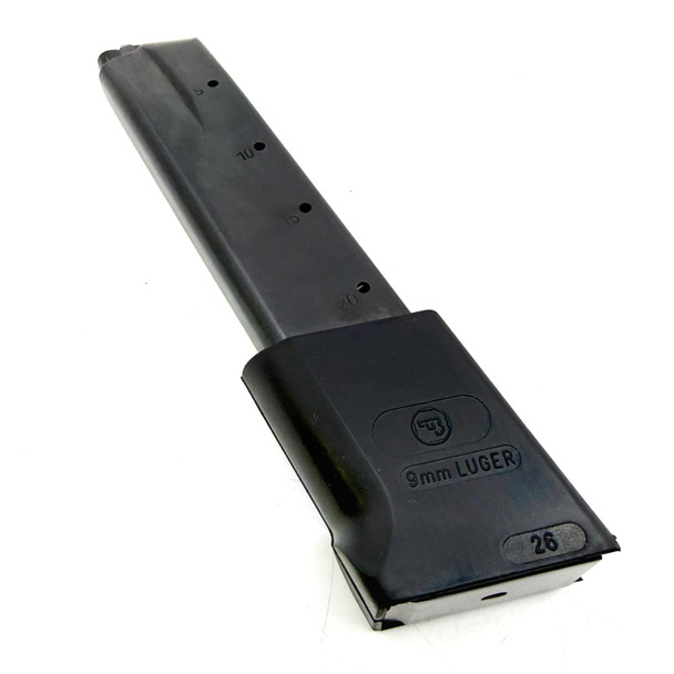 CZ 75 / 85 9mm OEM 26-Round Extended Magazine, Discontinued, Police Trade