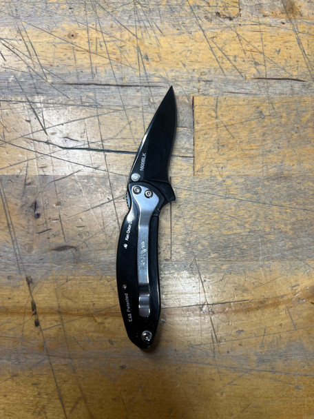 Kershaw 1600BLK Chive Black  1.94" Folding Knife, Open Box