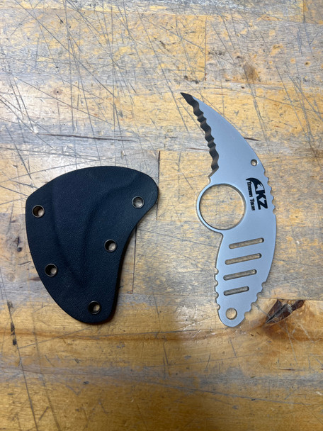 KZ Titanium Talon 2" Serrated Edge, Open Box