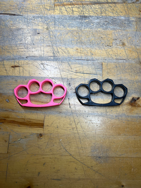 Hard Plastic Knuckles 100% Non-Metal, Lot of 2pc, Open Box