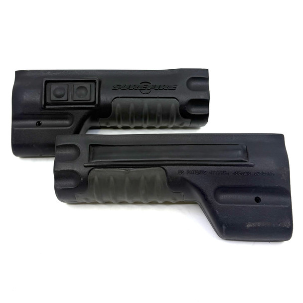 SureFire 618LMF Forend for Remington 870 12 Gauge, Fits SureFire 6xx Series Light, Black Polymer, Light Not Included, Police Trade