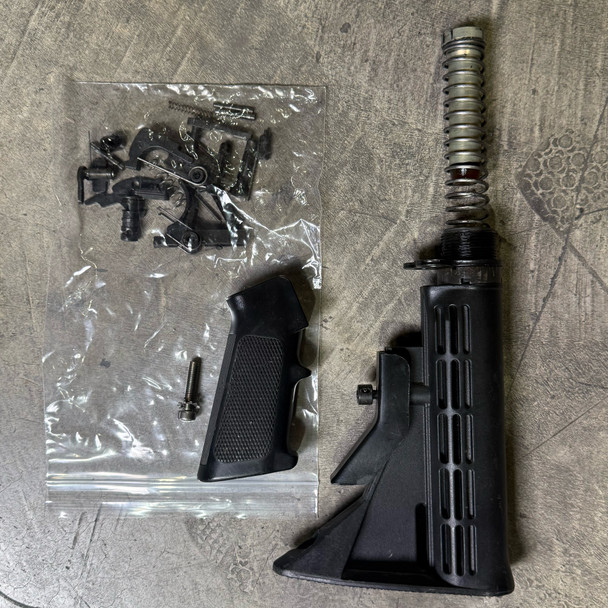 Colt Commando Lower Parts Kit, Mixed M16 Parts & Semi Auto, Police Trade