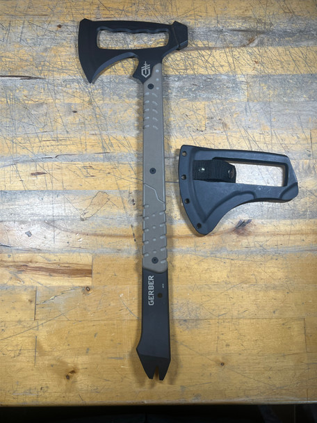 Gerber 30-000715 Downrange Tomahawk & Pry Bar, Open Box