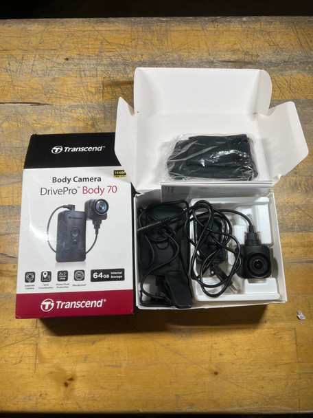 Transcend DivePro Body 70 Body Camera, Open Box